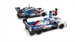 LEGOÂ® Speed Champions 76922 BMW M4 GT3 och BMW M Hybrid V8 racerbilar [upl. by Medlin]