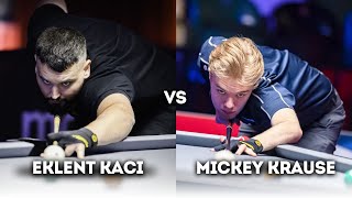 Eklent Kaci vs Mickey Krause  Knight Shot Open 2024 [upl. by Aenea]