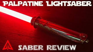 Palpatine Neopixel Lightsaber Review Ally Sabers Palps Saber [upl. by Nirrak]