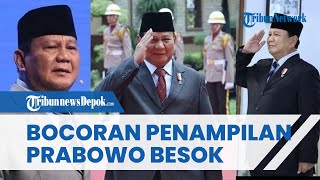 INTIP BOCORAN Pakaian yang Bakal Dipakai Prabowo dan Mayor Teddy Saat Pelantikan Presiden Besok [upl. by Ellinej398]