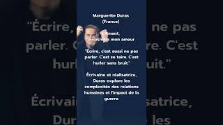 Citation du monde  Marguerite Duras [upl. by Ynnav]