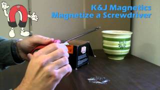 KampJ Magnetics  Magnetize a Screwdriver [upl. by Earezed331]