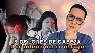 ¿Sufres de dolor de cabeza Descubre si es migraña cefalea tensional o en racimos  Dr William G [upl. by Enreval993]