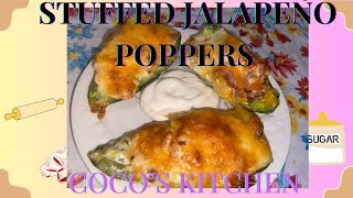 HOW TO MAKE STUFFED JALAPEÑO POPPERS WITH BACON [upl. by Allyce]