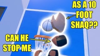 I BECAME A 10 FOOT SHAQ  Rec Room VR Basketball Gameplay [upl. by Berneta]