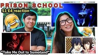 Prison School Season 1 Episode 4 Reaction Purizun Sukūru Reaction quotTake Me Out to the Sumolandquot [upl. by Enohpets]