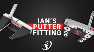 IANS PUTTER FITTING  CLUB CHAMPION GLASGOW [upl. by Ayokal]