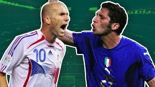 Zidane headbutts Materazzi The story behind the World Cups most shocking moment ► Docs [upl. by Nosahc]