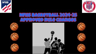 Ref Class Presents NFHS Basketball 202425 Approved Rule Changes TRAINING VIDEO [upl. by Eirbua198]