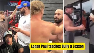 Logan Paul and Bradley Martyn HANDLE their BEEF like MEN [upl. by Enrol]