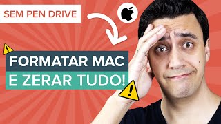 Como FORMATAR o Mac do ZERO Sem Pen Drive 2024 [upl. by Aniret856]