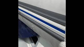 Dinghy repair pinhole air leak  how to find and fix [upl. by Kendy]