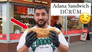 Wir TESTEN Adana Lamm Hähnchen Dürüm bei SEYFIBABA in KÖLN  Nachtisch😍🤤 [upl. by Semyaj]