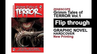 Grimm Tales of Terror Volume 1 Graphic Novel Hardcover Flip Through Zenescope [upl. by Langdon289]