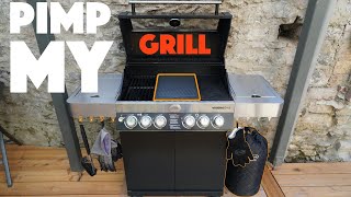 quotPimp my Grillquot Neues Zubehör für den Rösle Videro G4S Gasgrill Gussplatte Haken  mehr deutsch [upl. by Eyeleen849]