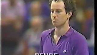 Boris Becker vs McEnroe Final  Atlanta 1986  0911 [upl. by Zicarelli]