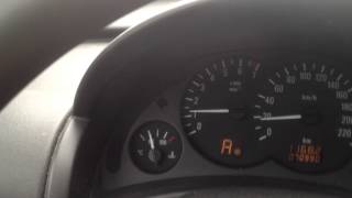 Opel Corsa C 12 easytronic gear shift test in snow easytronic schaltgetriebe im schnee [upl. by Gintz201]