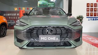 2022 SAIC MG ONE β Walkaround—China Auto Show—2022款名爵MG one β，外观与内饰实拍 [upl. by Seften403]