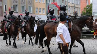 Wallenstein Memmingen 2022 Der Umzug in ganzer Länge [upl. by Adnuhsor615]