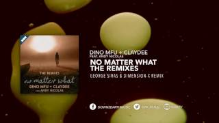 Dino MFU  Claydee feat Andy Nicolas  No Matter What George Siras amp DimensionX Remix [upl. by Anaik]