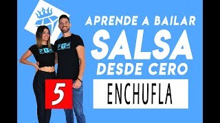 APRENDER A BAILAR SALSA CUBANA DESDE CERO 5  Enchufla [upl. by Enyamrahc813]