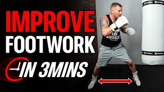 3 Ways to Improve Footwork for Boxing [upl. by Airot]