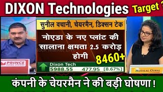 DIXON Technologies share latest newsdixon technologies share analysisshare target [upl. by Irtimid]