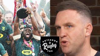 Who would win between the All Blacks and Springboks  Aotearoa Rugby Pod  RugbyPass [upl. by Artenek]