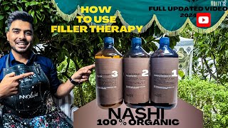 How To Use Nashi Filler Therapy  How To Do  repair damage hair  NashiArganVietnamtv [upl. by Lachlan]