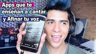 4 apps que te Enseñan a Cantar y Afinar tu Voz  Apps de Canto  Vargott [upl. by Llerreg578]