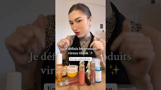 Produits viraux Tiktok en 1 phrase concept de Jade 🫶🏼✨trending makeup skincare viralproducts [upl. by Norina]