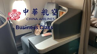 China Airlines  Business Class  A350900  Singapore to Taipei [upl. by Aay921]