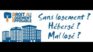 Logement social par DALO السكن الإجتماعي عن طريق دالو [upl. by Lellih]