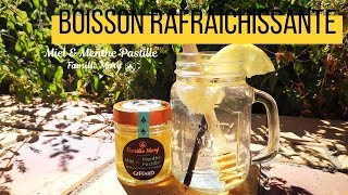 Boisson rafraîchissante Miel amp Menthe Pastille pour lété [upl. by Ahseele]