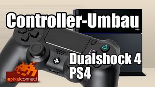 PS4 ControllerUmbau Akku Sticks Dualshock 4 Mod [upl. by Dahcir986]