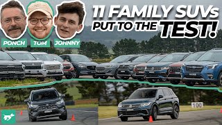 Which family SUV wins 2022 midsize SUV megatest  Chasing Cars [upl. by Tshombe]