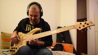 Bella ciao bass cover  Fbass BN5  Loop station by Marco Di Marzio [upl. by Ecinhoj]