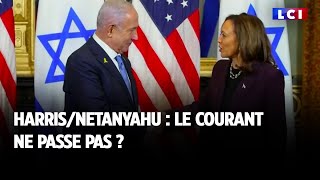 HarrisNetanyahu  le courant ne passe pas [upl. by Ayojal601]