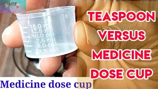 Is A Teaspoon 5ml Of A Medicine Dose Cup [upl. by Jeno60]