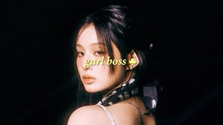 ° ♡ Gurl boss ☾✩ ➵ I can and I will Watch me 나쁜 여자 kpop study booster playlist [upl. by Ferneau]