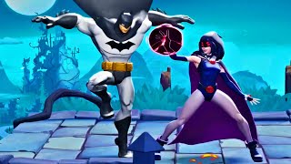 MultiVersus  Raven and Batman Unique Interactions HD [upl. by Letitia548]