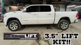 1922 RAM 1500 ReadyLIFT 35” Lift kit FULL INSTALL liftedtrucks [upl. by Lucinda287]