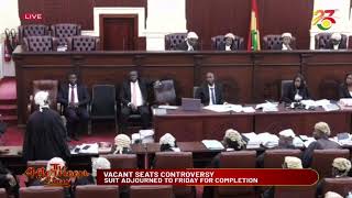 Vacant seats controversy Supreme Court Delivers Ruling [upl. by Alemahs883]