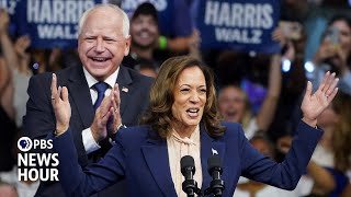 New poll shows where presidential race stands as Harris picks Walz as running mate [upl. by Allistir613]