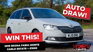 WIN THIS 2019 SKODA FABIA MONTE CARLO ESTATE  £1000 [upl. by Milak]