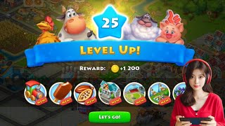 Township Gameplay Level 24 Walkthrough [upl. by Alfonse653]