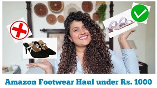 Amazon footwear Haul  Short amp comfortable Heels  Worth or not [upl. by Notnel346]