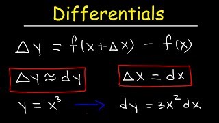 Differentials and Derivatives  Local Linearization [upl. by Ingrid]