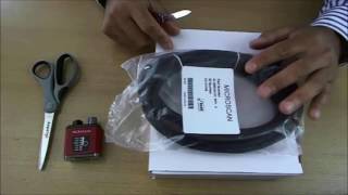 MicroHAWK ID40 Unboxing and Set Up [upl. by Annoya795]