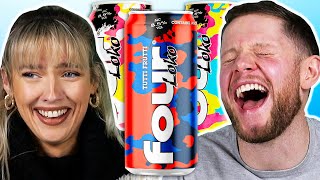 Irish People Try More NEW Four Loko [upl. by Aylatan651]